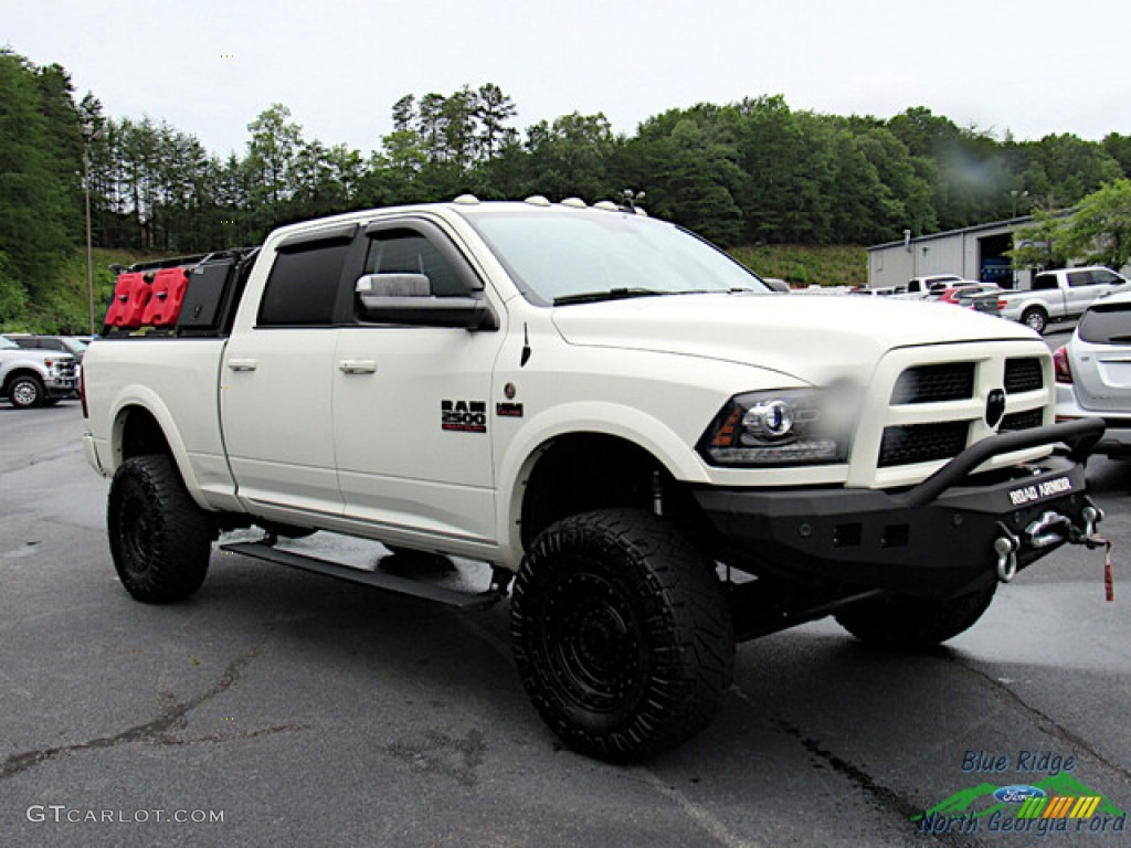 Pearl White 2016 Ram 2500 Laramie Crew Cab 4x4 Exterior Photo #144537760