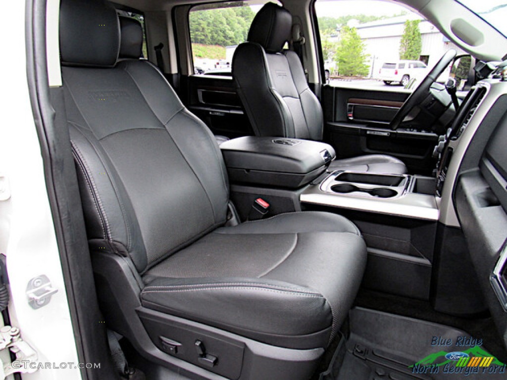 Black Interior 2016 Ram 2500 Laramie Crew Cab 4x4 Photo #144537781