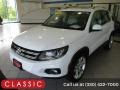 Pure White 2016 Volkswagen Tiguan SEL 4MOTION