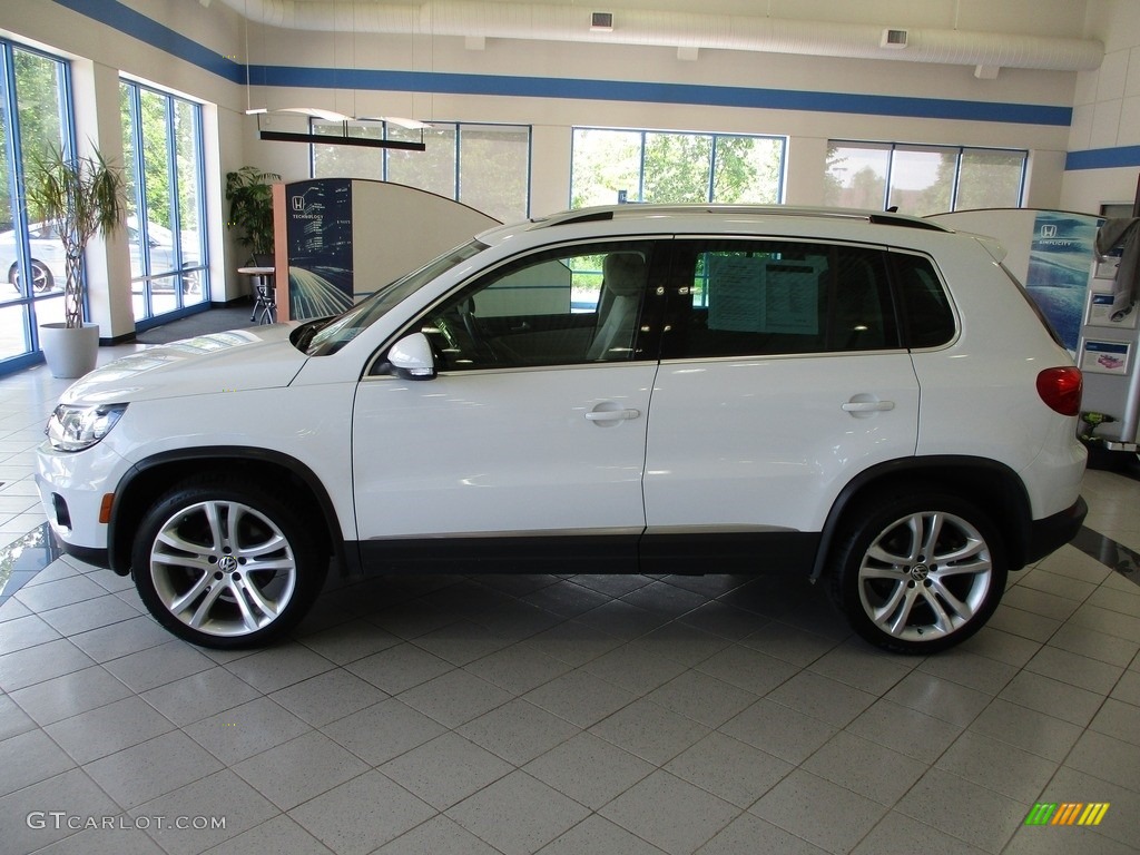 Pure White 2016 Volkswagen Tiguan SEL 4MOTION Exterior Photo #144538396