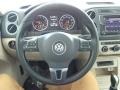 Charcoal 2016 Volkswagen Tiguan SEL 4MOTION Steering Wheel