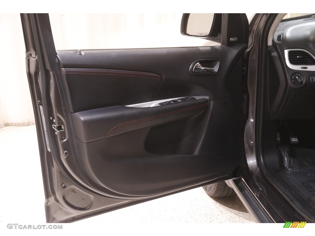 2018 Dodge Journey GT AWD Black/Red Door Panel Photo #144539029
