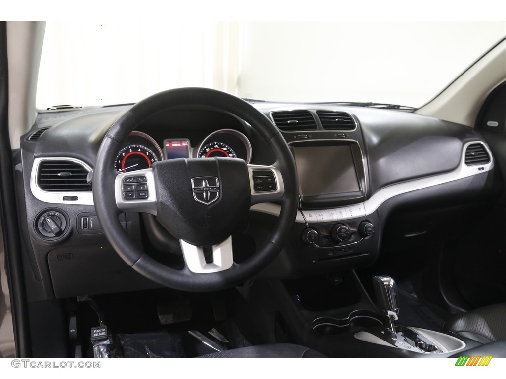 2018 Dodge Journey GT AWD Black/Red Dashboard Photo #144539035