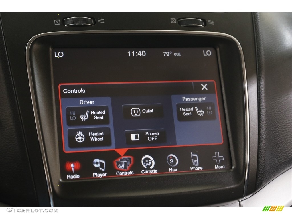 2018 Dodge Journey GT AWD Controls Photo #144539050