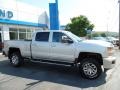 2019 Silver Ice Metallic Chevrolet Silverado 2500HD LTZ Crew Cab 4WD  photo #5