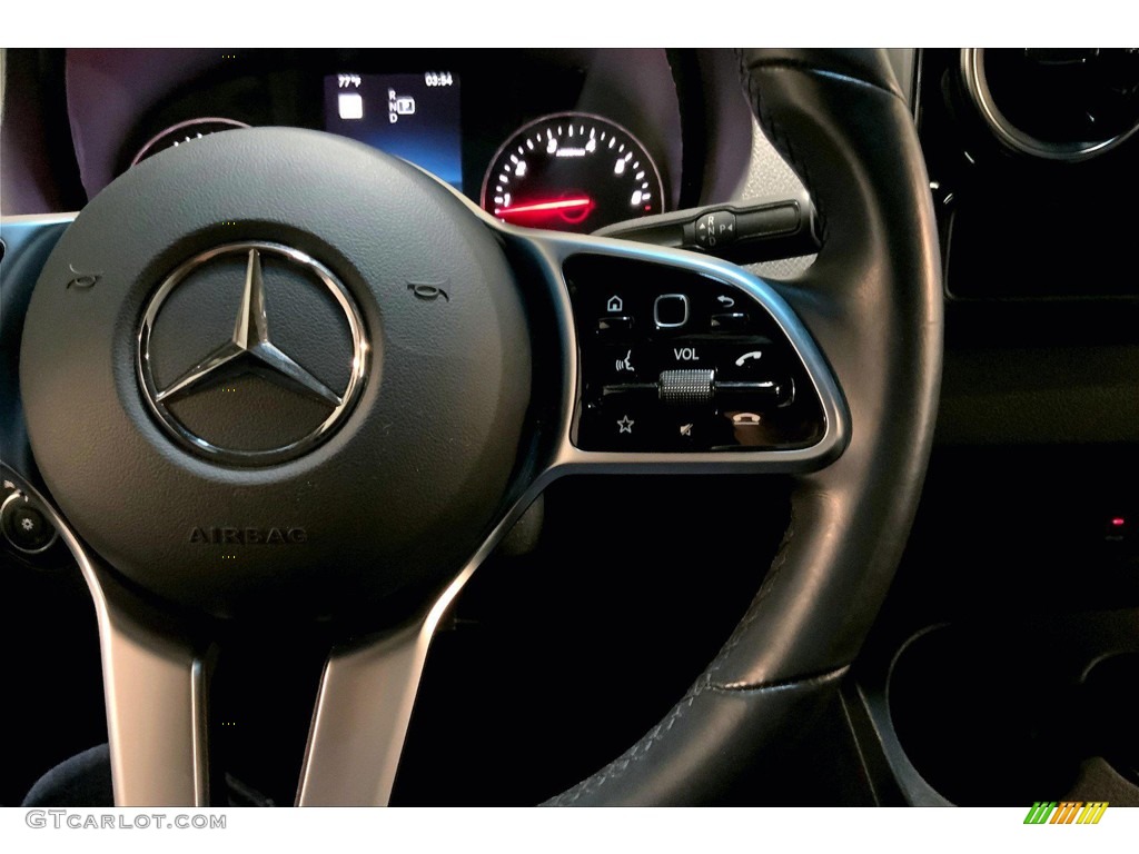2021 Mercedes-Benz Sprinter 1500 Passenger Van Black Steering Wheel Photo #144540197