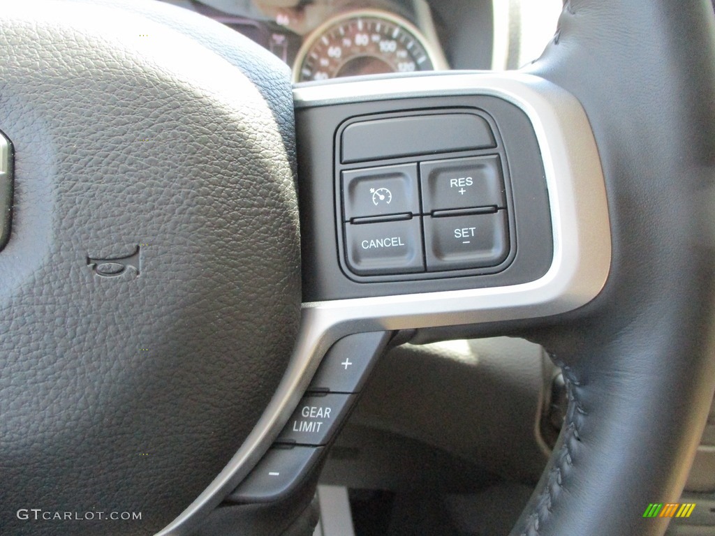 2021 3500 Big Horn Crew Cab 4x4 - Black / Light Mountain Brown/Black photo #16