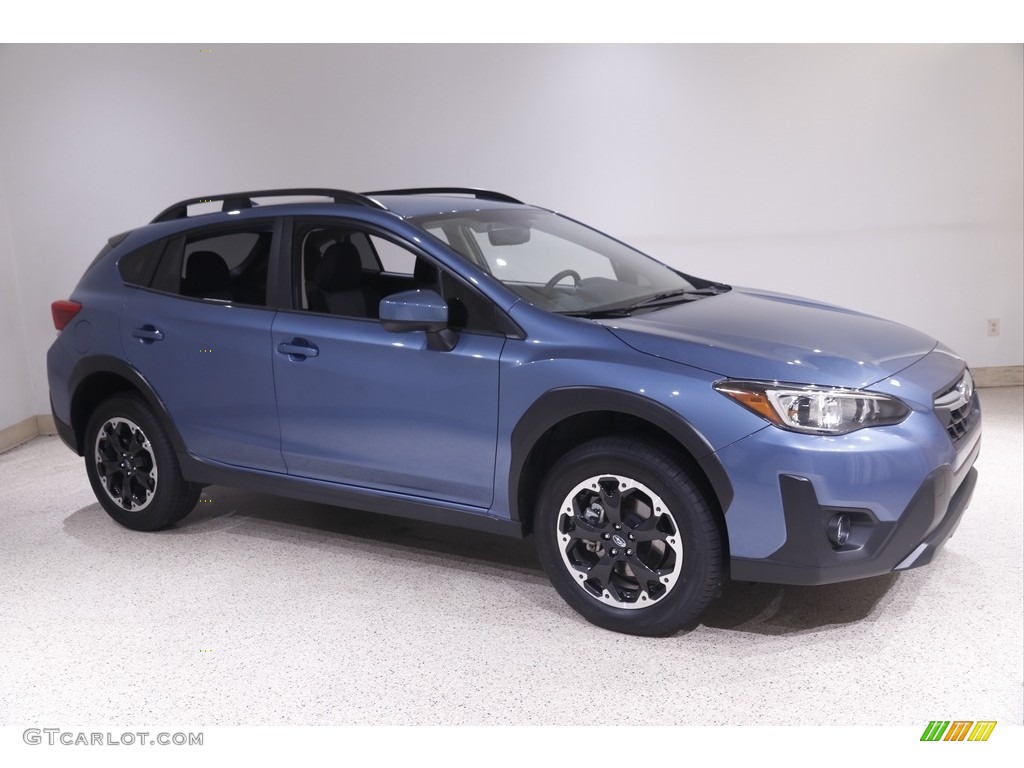 2021 Horizon Blue Pearl Subaru Crosstrek Premium 144539594 Photo 5