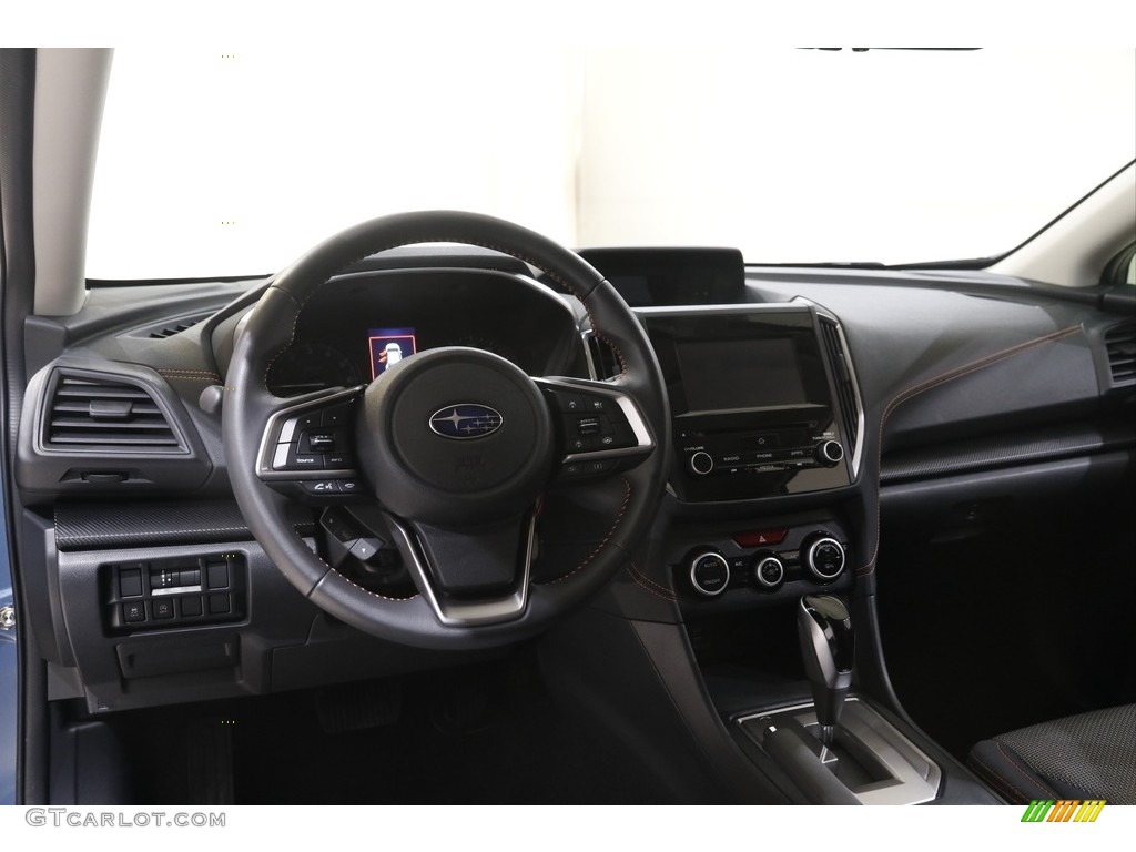 2021 Crosstrek Premium - Horizon Blue Pearl / Black photo #6