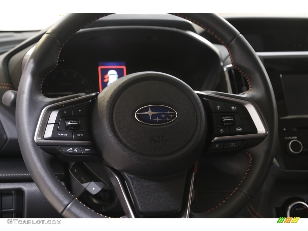 2021 Crosstrek Premium - Horizon Blue Pearl / Black photo #7