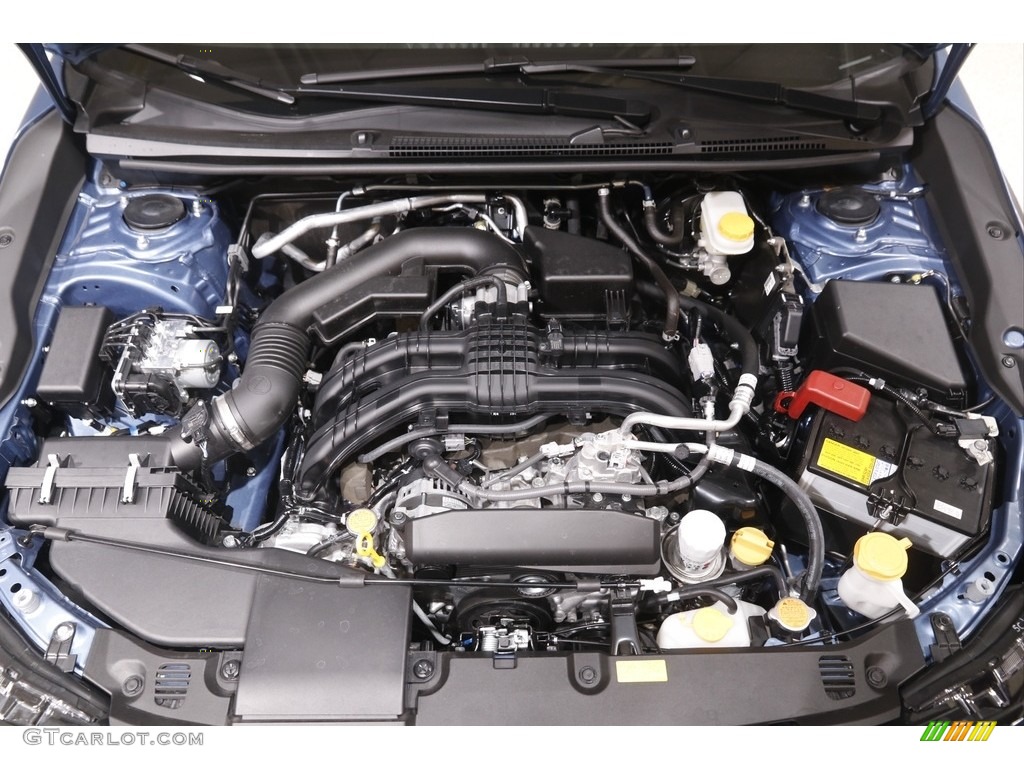 2021 Crosstrek Premium - Horizon Blue Pearl / Black photo #20