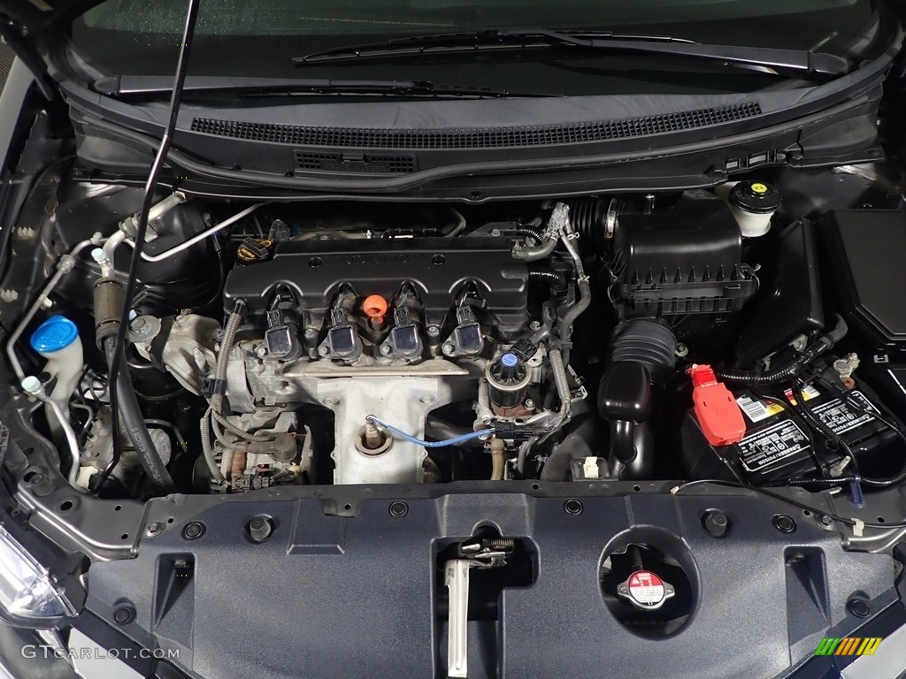2013 Civic EX Sedan - Urban Titanium Metallic / Gray photo #9