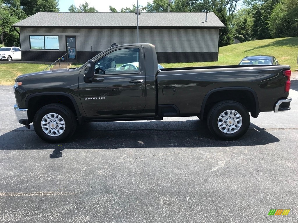 2022 Silverado 2500HD LT Regular Cab - Greenstone Metallic / Jet Black photo #1