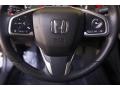Black 2016 Honda Civic EX-T Sedan Steering Wheel