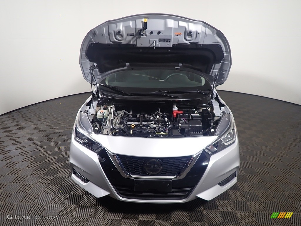 2020 Versa S - Brilliant Silver Metallic / Charcoal photo #6