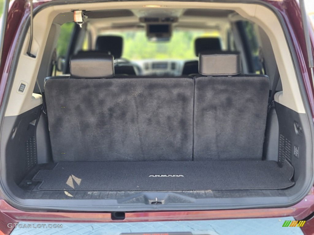 2010 Armada Platinum 4WD - Tuscan Sun Red Pearl / Charcoal photo #14