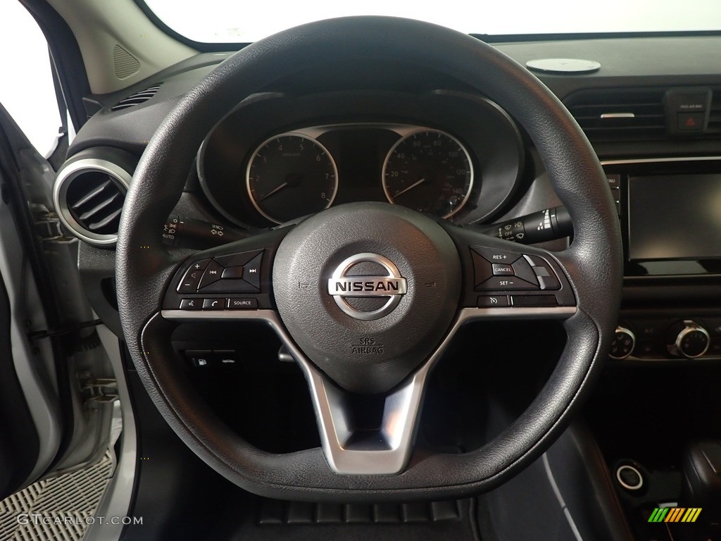 2020 Versa S - Brilliant Silver Metallic / Charcoal photo #27
