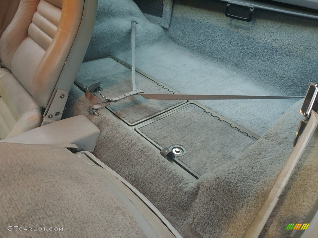 1982 Chevrolet Corvette Coupe Rear Seat Photo #144545243