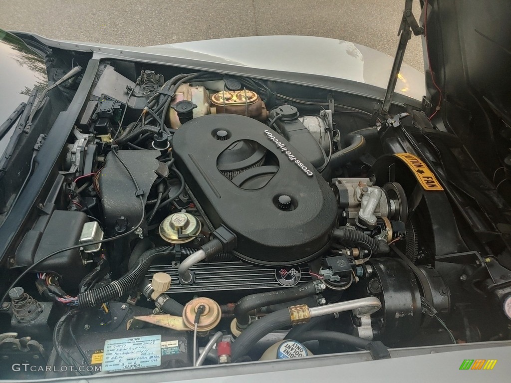 1982 Chevrolet Corvette Coupe Engine Photos