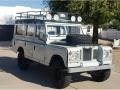 White 1972 Land Rover Series III 4 Door Exterior