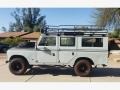 White 1972 Land Rover Series III 4 Door Exterior