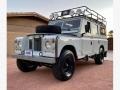 White 1972 Land Rover Series III 4 Door Exterior