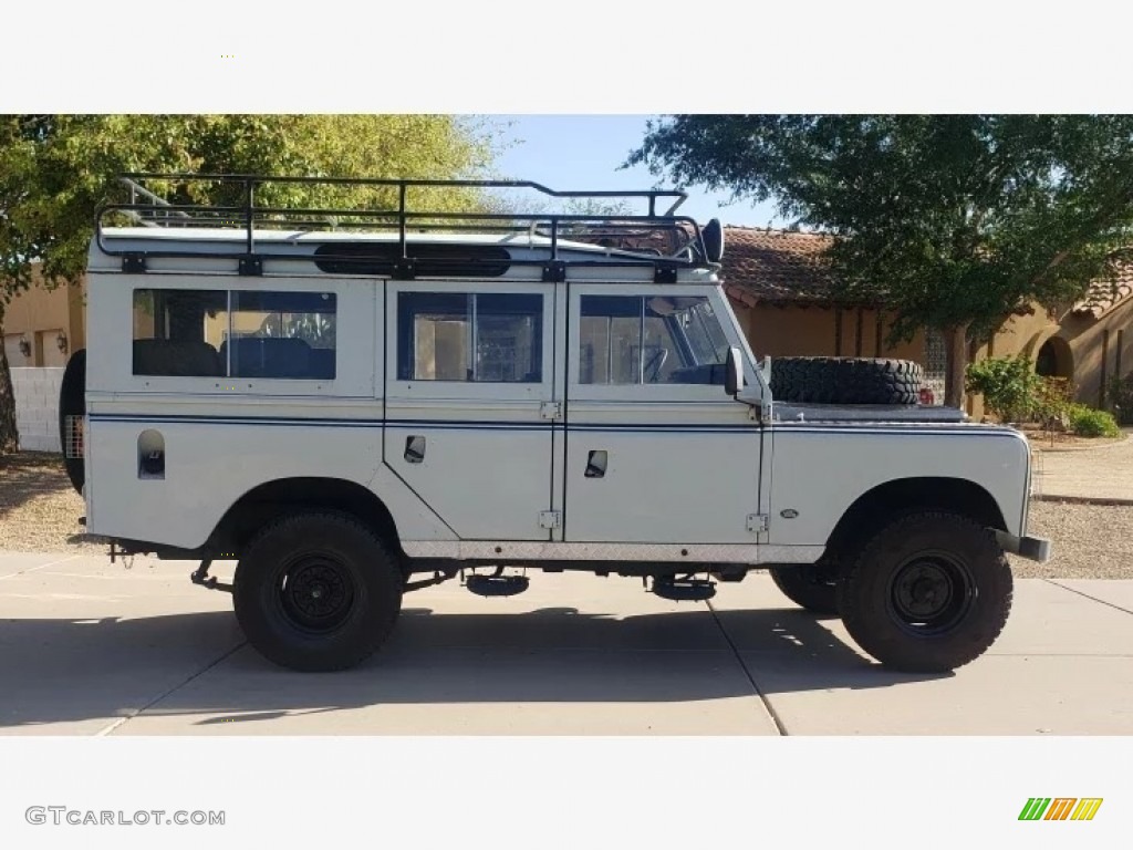 White 1972 Land Rover Series III 4 Door Exterior Photo #144545537