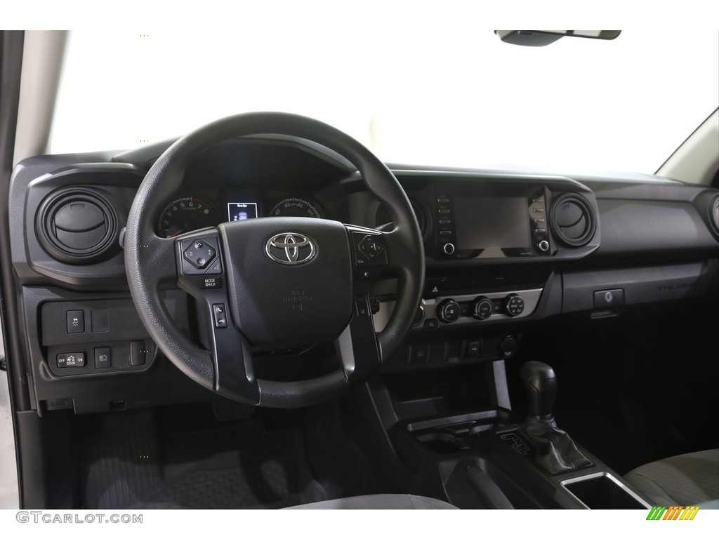 2020 Tacoma SR Double Cab 4x4 - Silver Sky Metallic / Cement photo #6