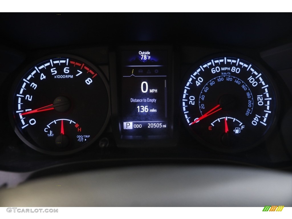 2020 Tacoma SR Double Cab 4x4 - Silver Sky Metallic / Cement photo #8