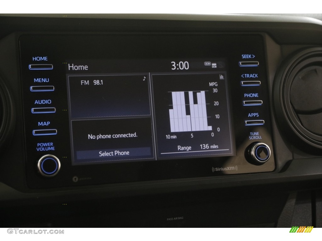 2020 Tacoma SR Double Cab 4x4 - Silver Sky Metallic / Cement photo #10