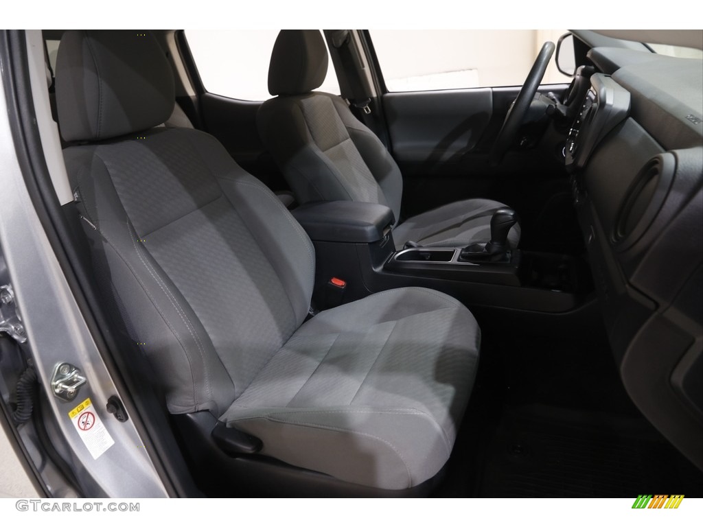 2020 Tacoma SR Double Cab 4x4 - Silver Sky Metallic / Cement photo #14