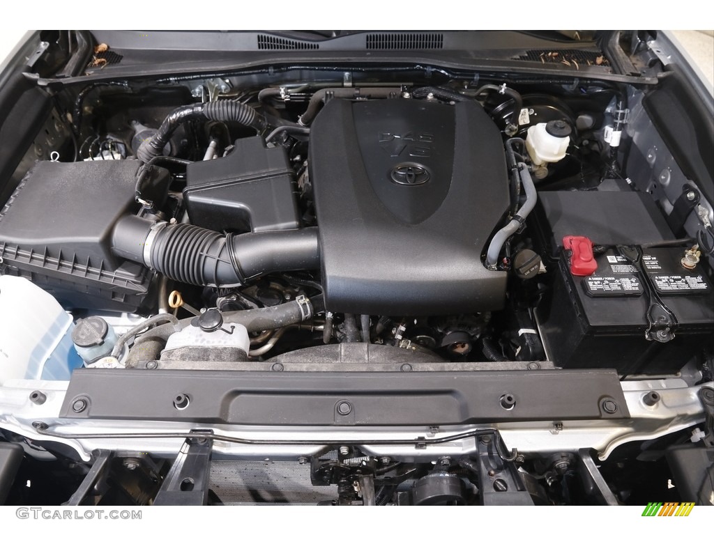 2020 Tacoma SR Double Cab 4x4 - Silver Sky Metallic / Cement photo #18