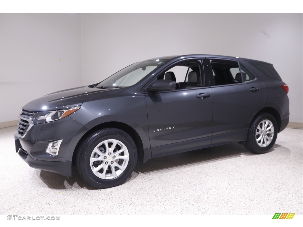 2019 Equinox LS - Nightfall Gray Metallic / Medium Ash Gray photo #3