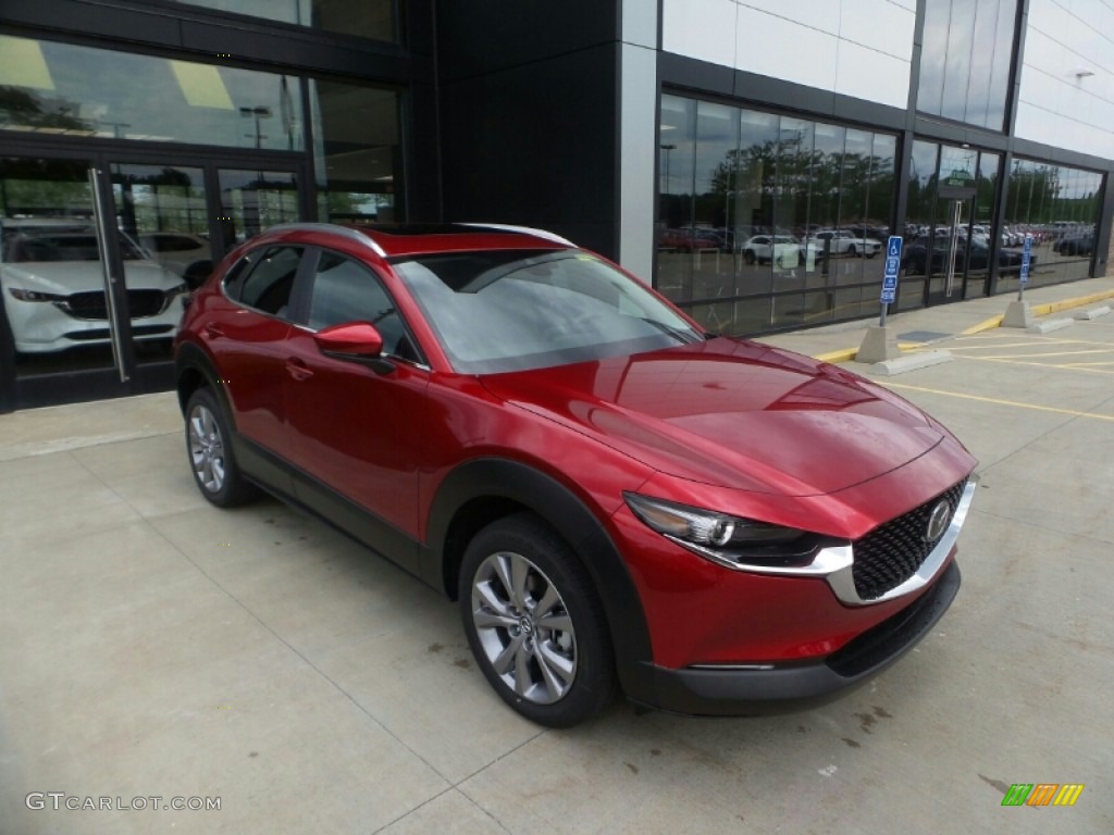 2022 CX-30 S Preferred AWD - Soul Red Crystal Metallic / Black photo #1