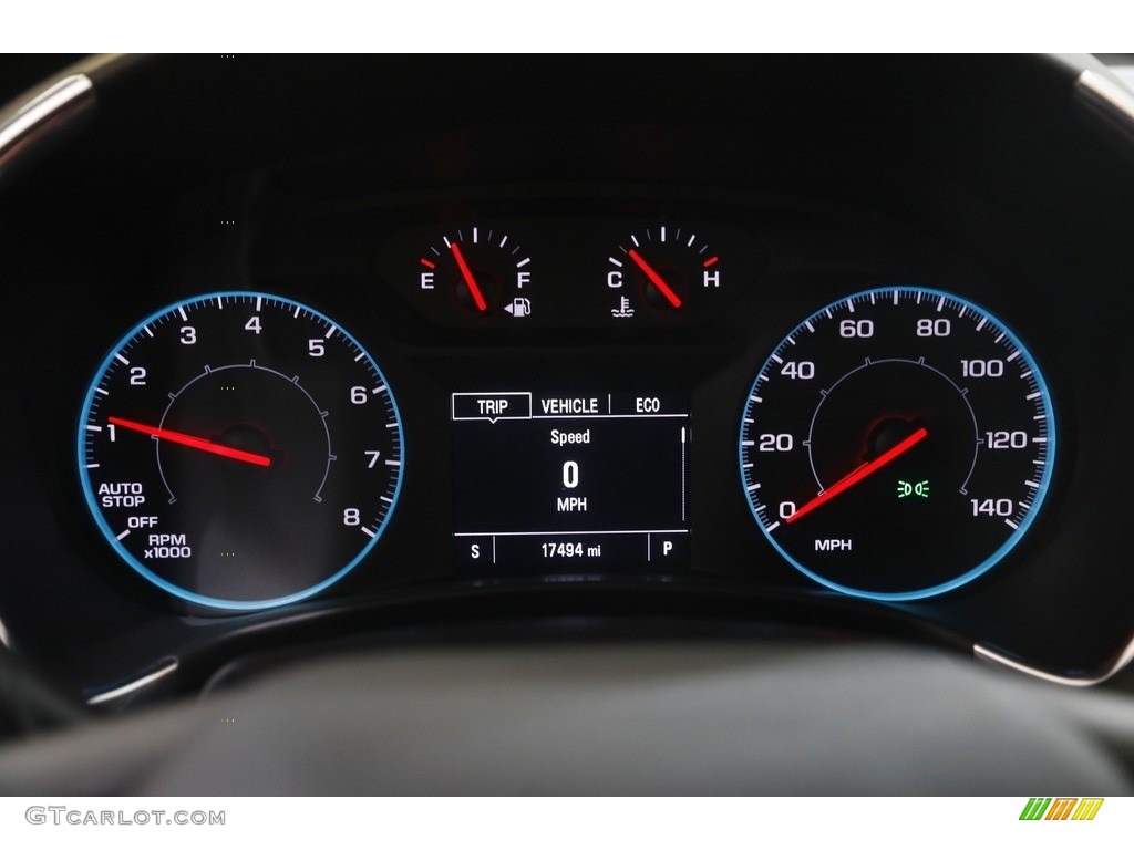 2019 Equinox LS - Nightfall Gray Metallic / Medium Ash Gray photo #8