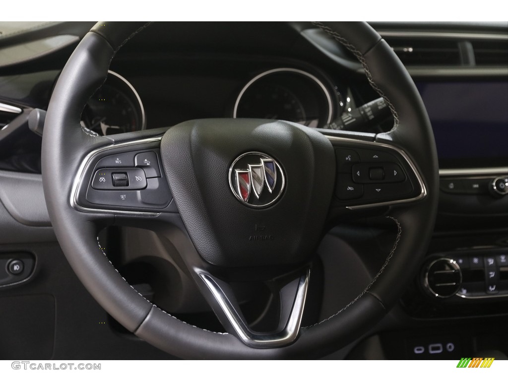 2020 Buick Encore GX Select Ebony Steering Wheel Photo #144546638