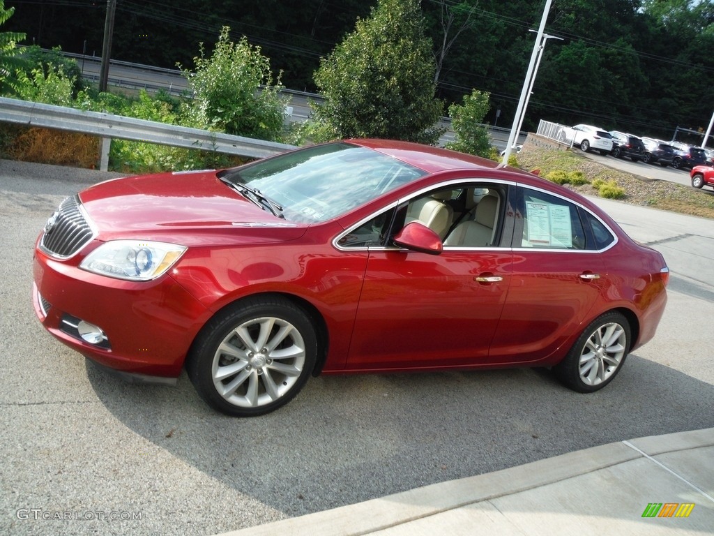 2013 Verano FWD - Crystal Red Tintcoat / Cashmere photo #12