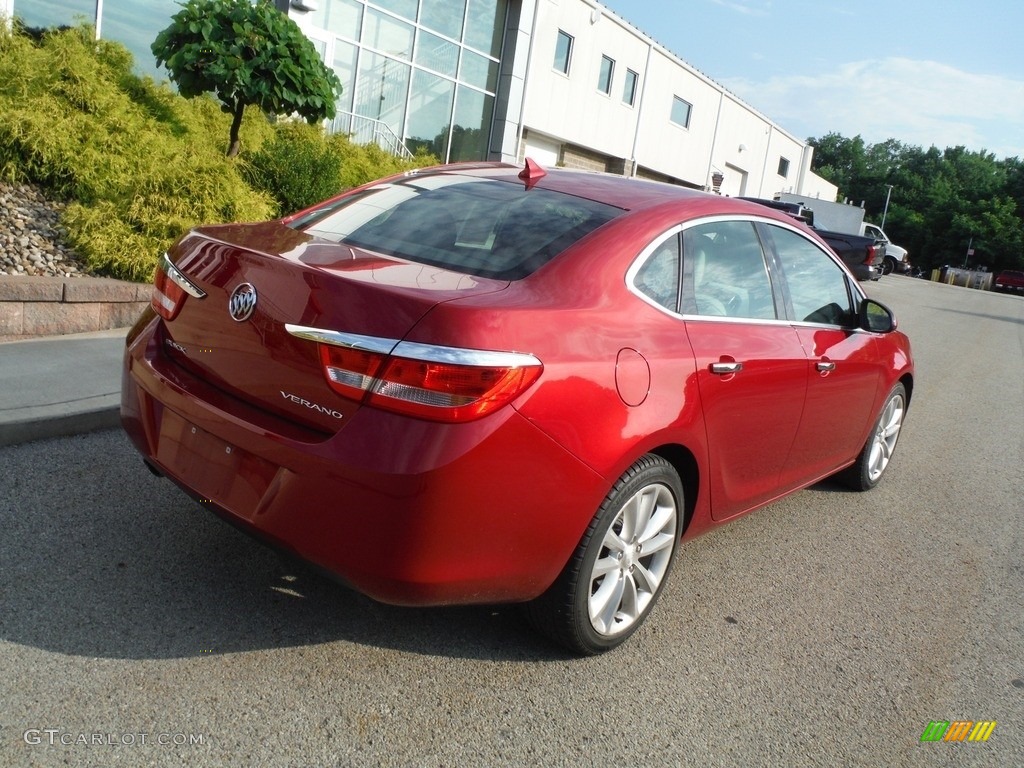 2013 Verano FWD - Crystal Red Tintcoat / Cashmere photo #15