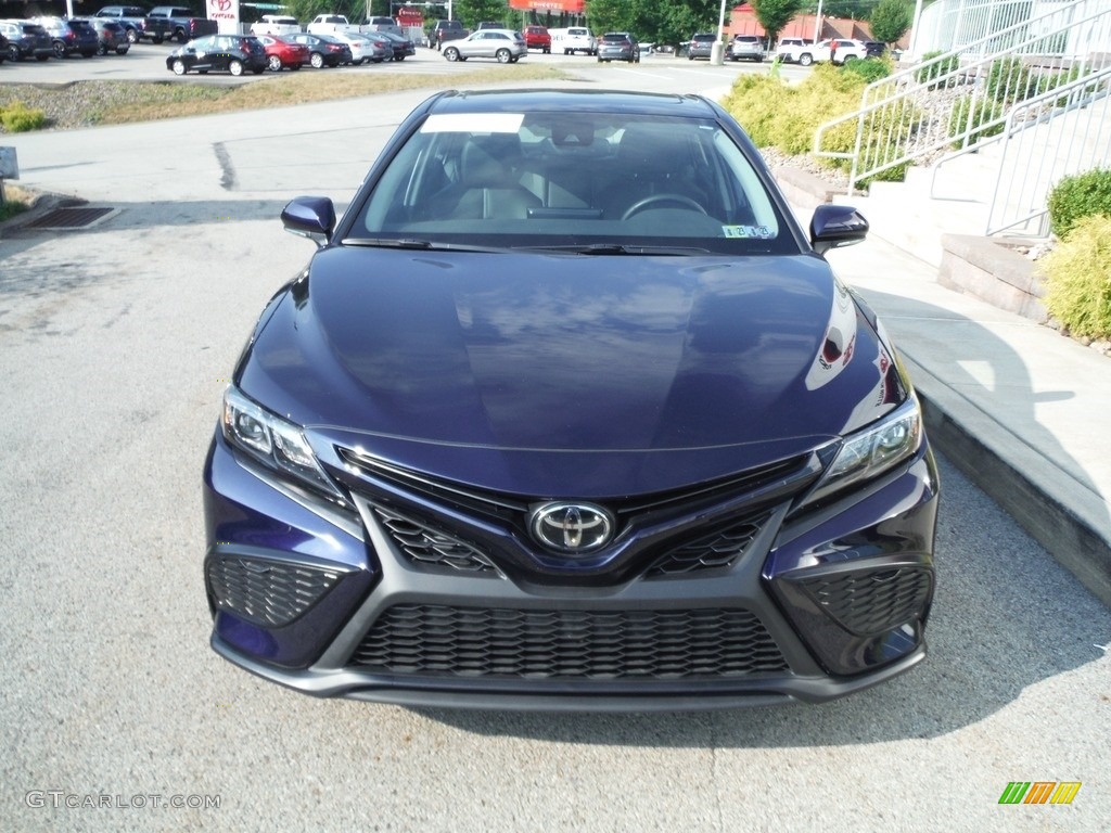 2022 Camry SE AWD - Blueprint / Black photo #12