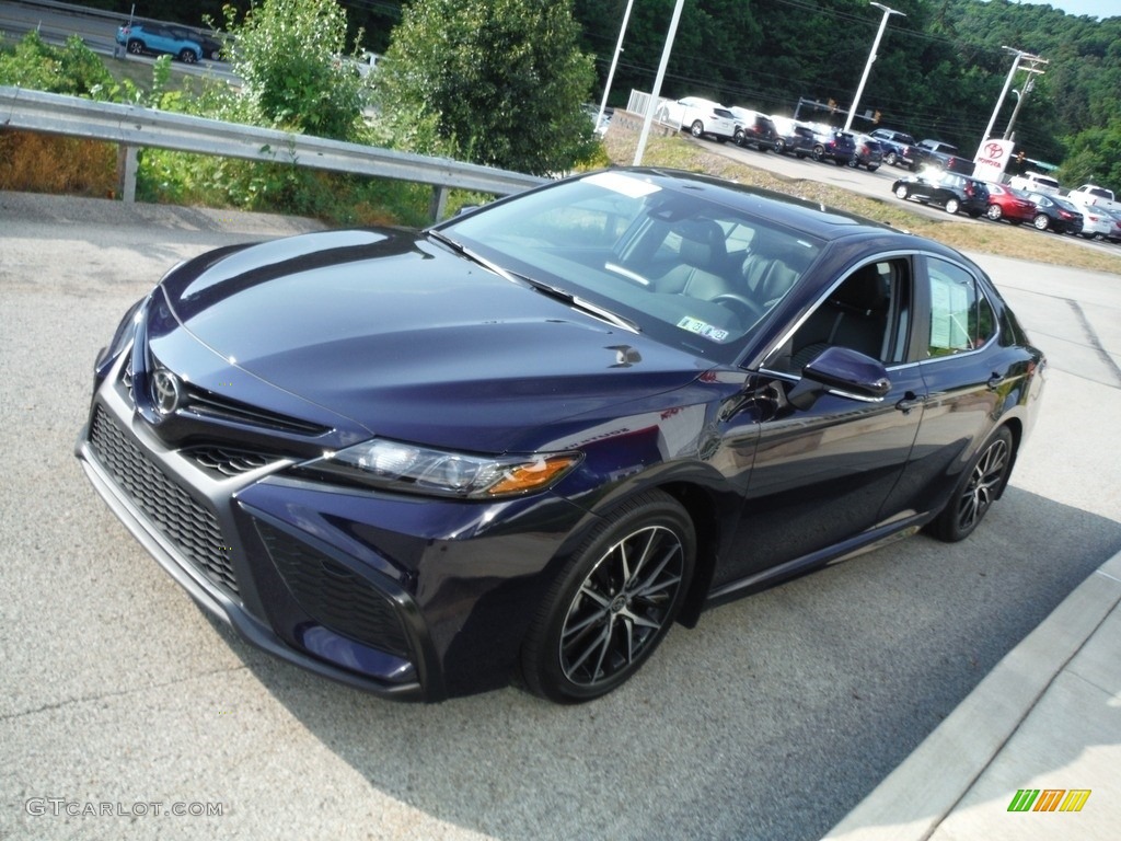 2022 Camry SE AWD - Blueprint / Black photo #13