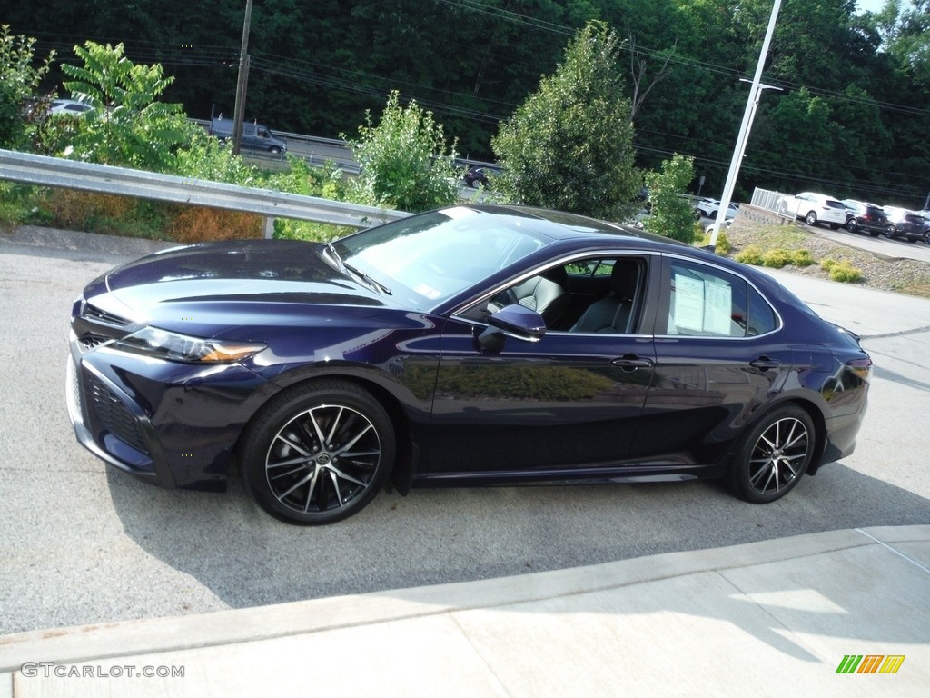 2022 Camry SE AWD - Blueprint / Black photo #14