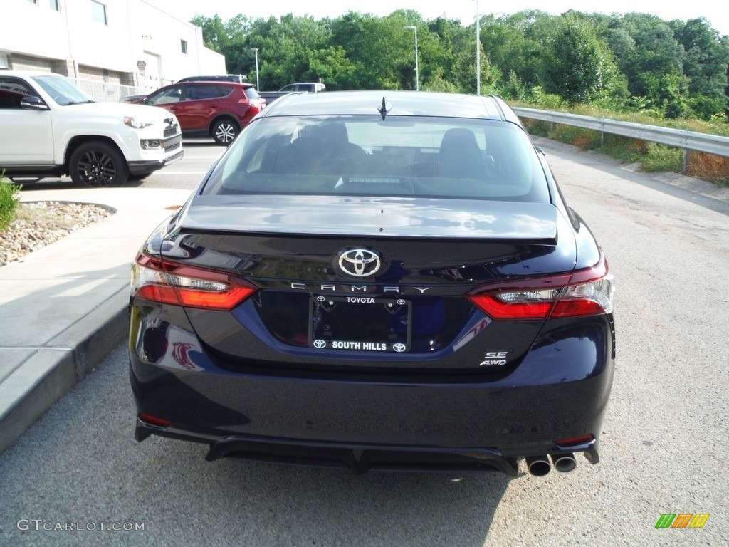 2022 Camry SE AWD - Blueprint / Black photo #16