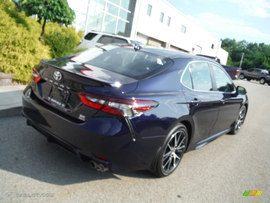 2022 Camry SE AWD - Blueprint / Black photo #17