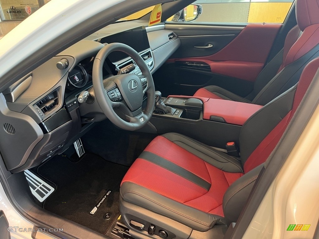 Circuit Red Interior 2022 Lexus ES 300h F Sport Photo #144547275