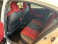 2022 Lexus ES Circuit Red Interior Rear Seat Photo