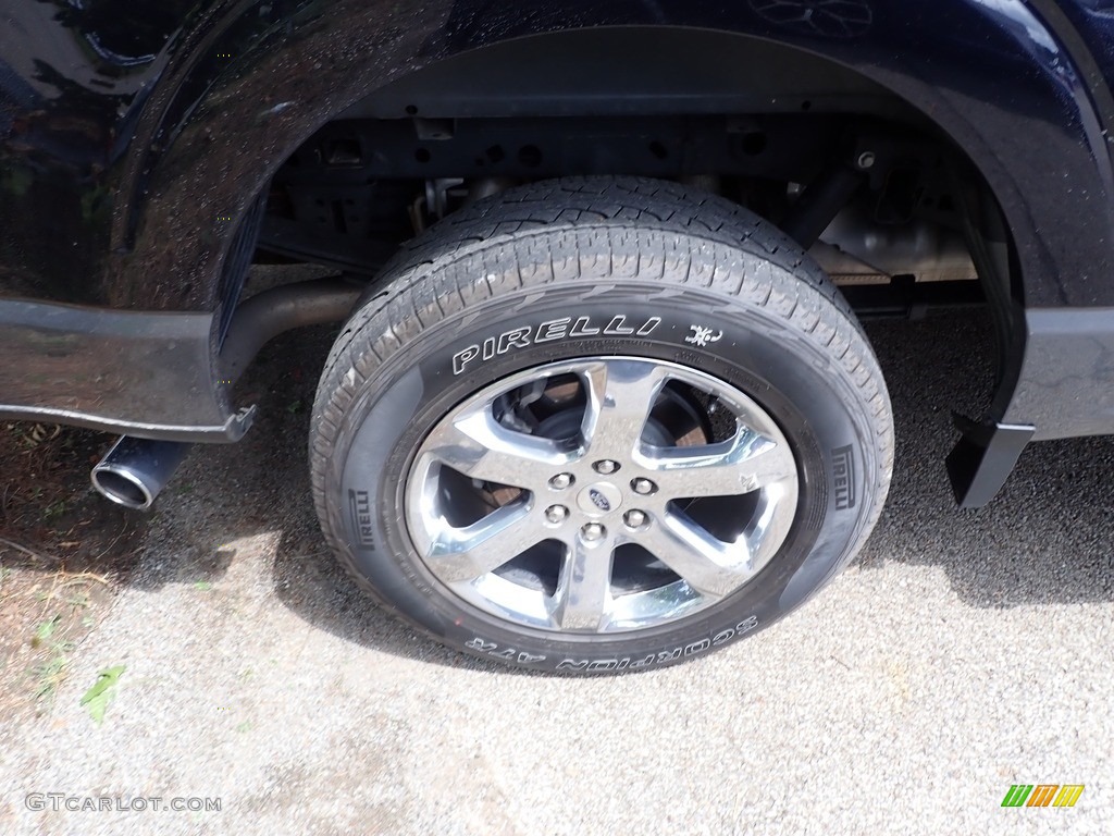 2021 F150 XLT SuperCrew 4x4 - Antimatter Blue / Medium Dark Slate photo #5