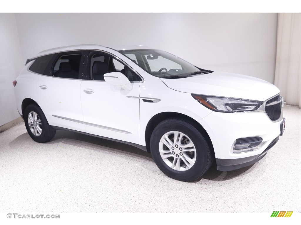 Summit White 2019 Buick Enclave Essence Exterior Photo #144548094