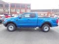 2022 Velocity Blue Metallic Ford Ranger XL SuperCab 4x4  photo #5