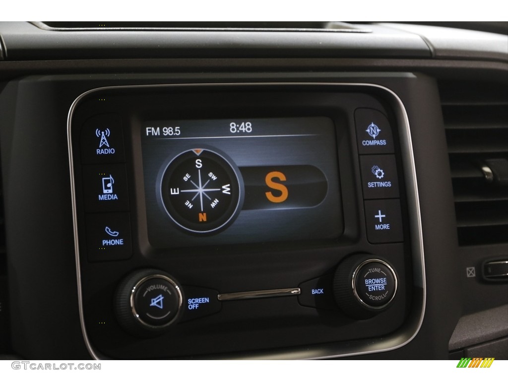 2018 1500 Tradesman Crew Cab 4x4 - Brilliant Black Crystal Pearl / Black/Diesel Gray photo #12