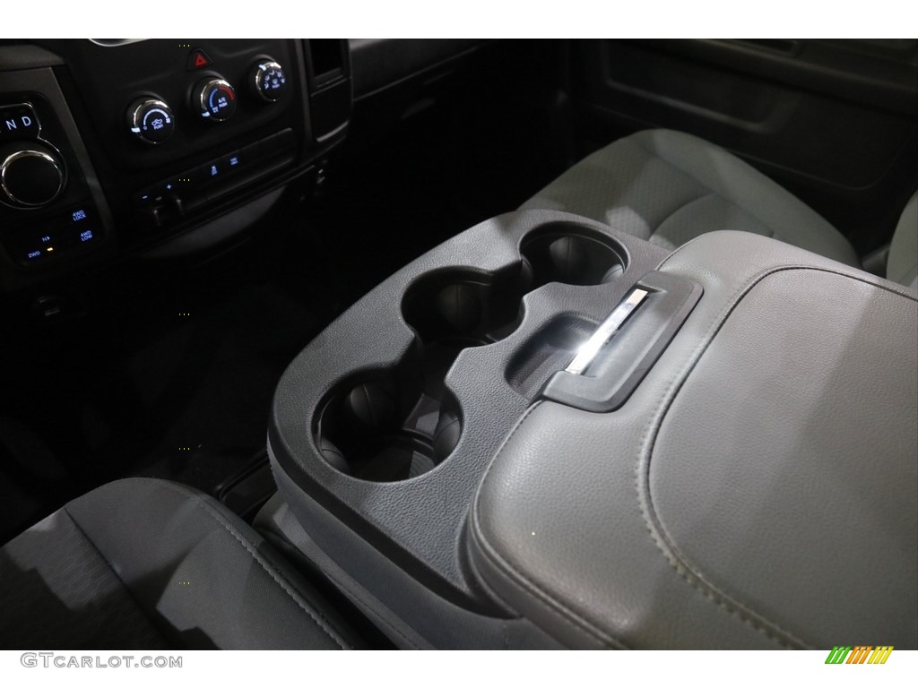 2018 1500 Tradesman Crew Cab 4x4 - Brilliant Black Crystal Pearl / Black/Diesel Gray photo #15